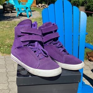 Supra TK Society Purple Suede size 8.5